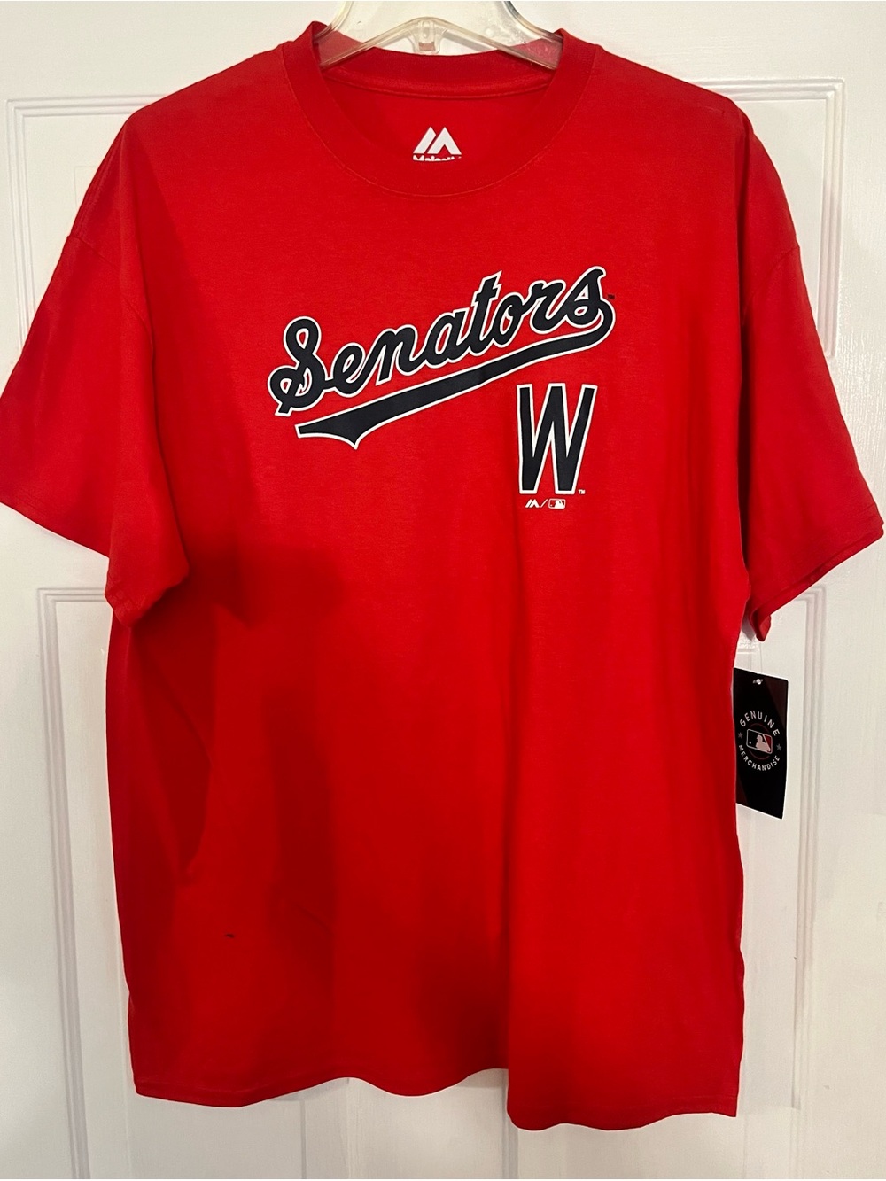 Genuine Merchandise Red Senators Graphic Tee Men’s Size XL